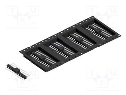 Connector: pin strips; pin header; male; PIN: 11; 2.54mm; SMT; 1x11