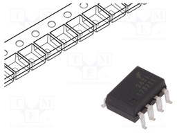 Optocoupler; SMD; Channels: 2; Out: logic; 2.5kV; 10Mbps; 5kV/μs