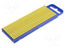 Markers for cables and wires; Label symbol: 3; 2.8÷3.8mm; yellow