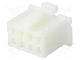 Connector: wire-board; MDF6; plug; female; w/o contacts; PIN: 8