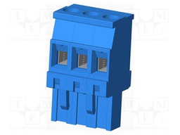 Connector: pluggable terminal block; plug; female; angled 90°