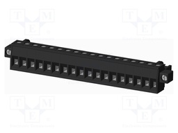 Connector: pluggable terminal block; plug; female; straight; 5mm