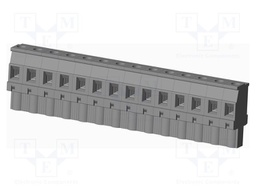 Connector: pluggable terminal block; plug; female; angled 90°
