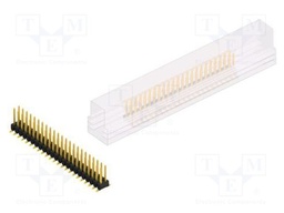 Connector: pin strips; pin header; male; PIN: 46; 2.54mm; SMT; 2x23