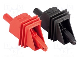 Probe accessories; 2pcs; Colour: black,red