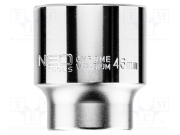 Socket; 6-angles,socket spanner; HEX 46mm; 3/4"