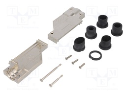 Enclosure: for D-Sub connectors; D-Sub 50pin,D-Sub HD 78pin