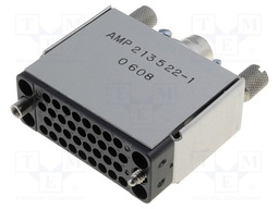 Connector: V35; plug; female; PIN: 34; w/o contacts; for cable