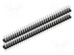 Connector: pin strips; pin header; male; PIN: 64; 2mm; THT; 2x32