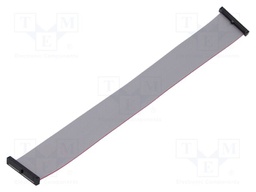 Ribbon cable with IDC connectors; Tape ph: 0.64mm; 219.96mm