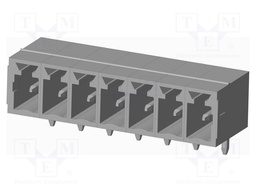 Connector: pluggable terminal block; socket; male; on PCBs