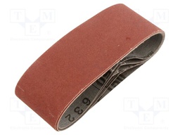 Grinding belts; Granularity: 120; 5pcs; PR28526