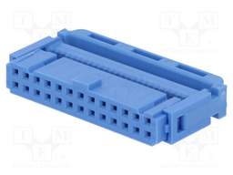 Plug; IDC; female; PIN: 26; IDC; for ribbon cable; 1.27mm