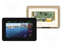 Display: TFT; 5"; 800x480; 520BSRAM,8MBPSRAM,16MBFLASH; 540cd/m2