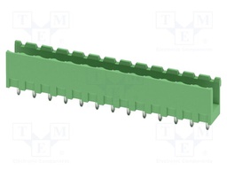 PCB headers, nominal cross section: 2.5 mm?, color: green, n