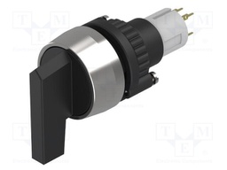 Switch: rotary; 22mm; Stabl.pos: 2; NO x2; 14; Ø22.3mm; Pos: 2