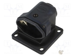 Enclosure: for HAN HPR connectors; Han HPR; size 3A; angled; M20