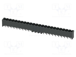 PCB headers, nominal cross section: 2.5 mm2, color: black, n