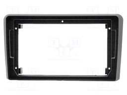Radio frame; Audi; black; 9"