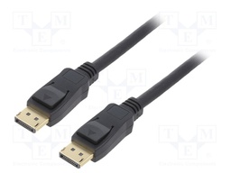Cable; DisplayPort 1.4,HDCP 2.2; DisplayPort plug,both sides
