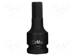 Socket; hex key,socket spanner,impact; HEX 19mm; 1/2"