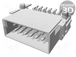 Connector: PCB to PCB; male; PIN: 12; 1.27mm; Series: har-flex; 2.3A
