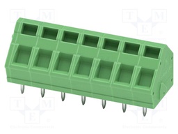 PCB terminal block, rated current: 16 A, rated voltage (III/