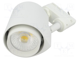 Lamp: LED lighting fixture; 4000(typ)K; IP44; Body: white; Ø: 111mm