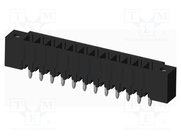 Connector: pluggable terminal block; socket; male; on PCBs