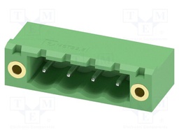 PCB headers, nominal cross section: 2.5 mm?, color: green, n