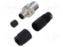 Plug; M12; PIN: 5; male; A code-DeviceNet / CANopen; for cable