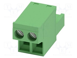 PCB connector, nominal cross section: 2.5 mm?, color: green,