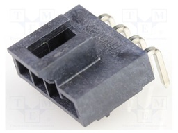 Connector: wire-board; -40÷105°C; angled; PIN: 4; THT; male; on PCBs