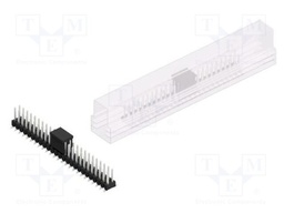 Connector: pin strips; pin header; male; PIN: 50; 2.54mm; SMT; 2x25