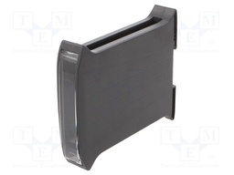 Enclosure: for DIN rail mounting; ABS