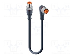 Cable: for sensors/automation; PIN: 4; 5m; Indication: LED