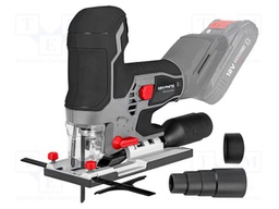 Jigsaw; battery; wood,metal; 800÷3800rpm; 18VDC; 135mm