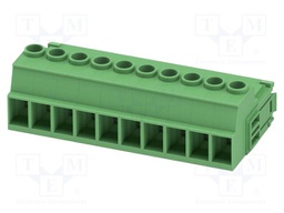 PCB connector, nominal cross section: 6 mm?, color: green, n