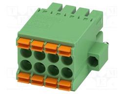 Plug, nominal current: 8 A, rated voltage (III/2): 160 V, nu
