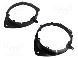 Speaker frame; 165mm; Cadillac,Chevrolet,Hummer,Opel; 2pcs.