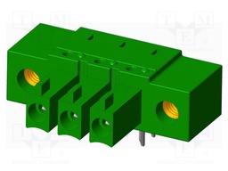 Connector: pluggable terminal block; socket; female; angled 90°