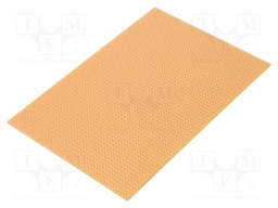 Board: universal; single sided,prototyping; W: 150mm; L: 100mm