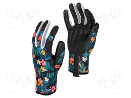 Protective gloves; Size: 8; elastane,natural leather; women's