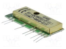 Module: RF; AM receiver; AM,ASK; 433.92MHz; -100dBm; 3VDC; 70uA