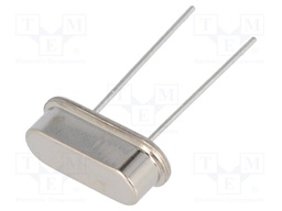 Resonator: quartz; 25MHz; ±30ppm; 20pF; THT; HC49-S