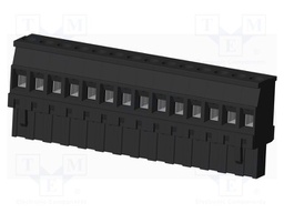 Connector: pluggable terminal block; plug; female; angled 90°