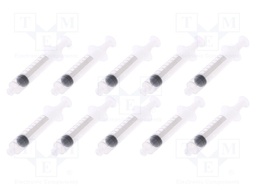Syringe; 10ml; Colour: transparent; Luer Lock; Mat: polypropylene