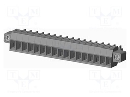 Connector: pluggable terminal block; plug; female; straight; grey
