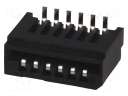 Connector: FFC (FPC); vertical; PIN: 6; NON-ZIF; SMT; 0.5A; -25÷85°C