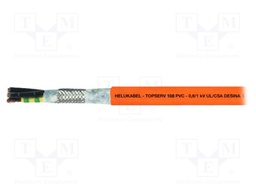 Wire; TOPSERV®108; stranded; Cu; 4G6mm2; PVC; orange; 0.6/1kV